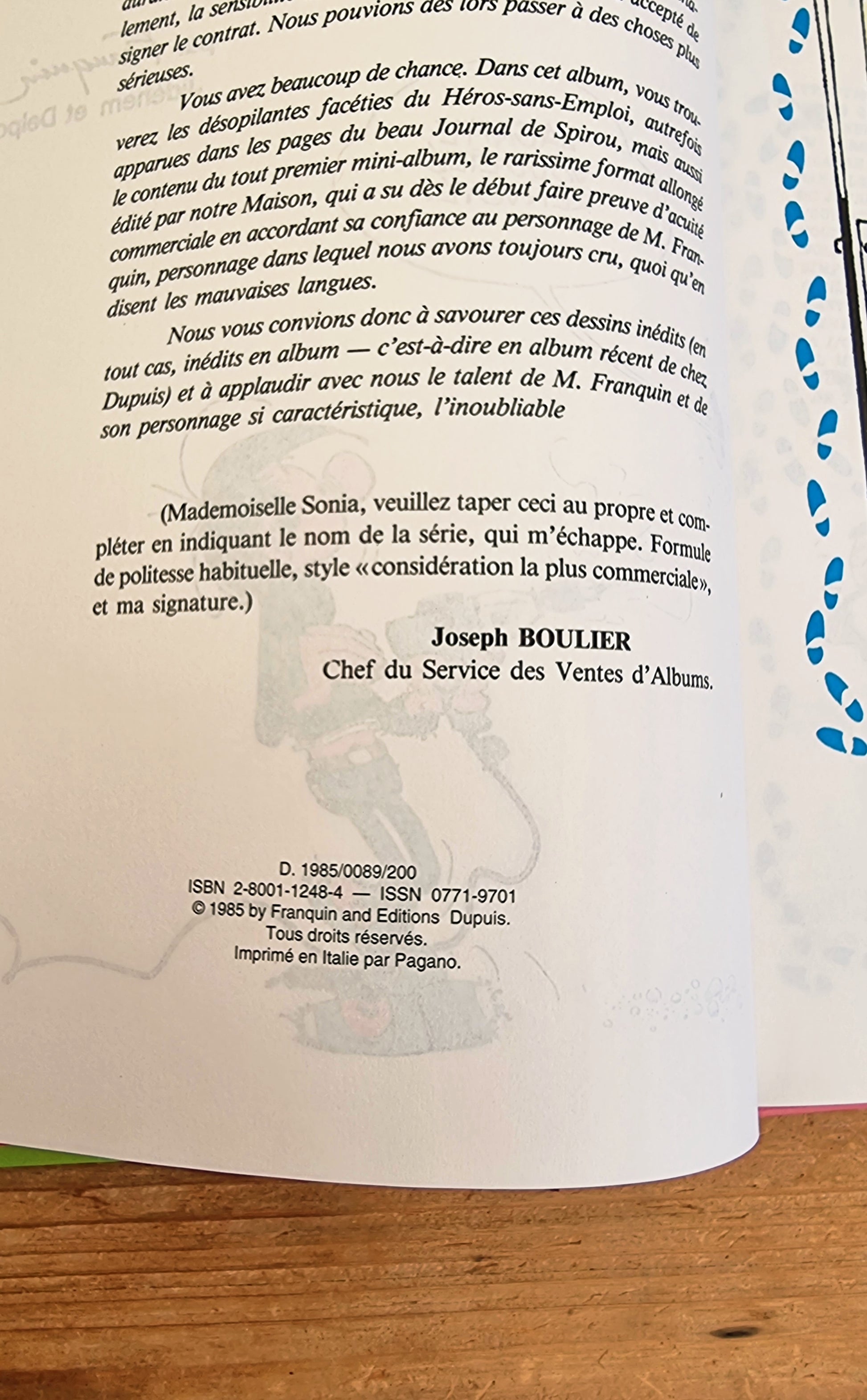 BD vintage Gaston Lagaffe tome 0 Gaffes et Gadgets Franquin Dupuis