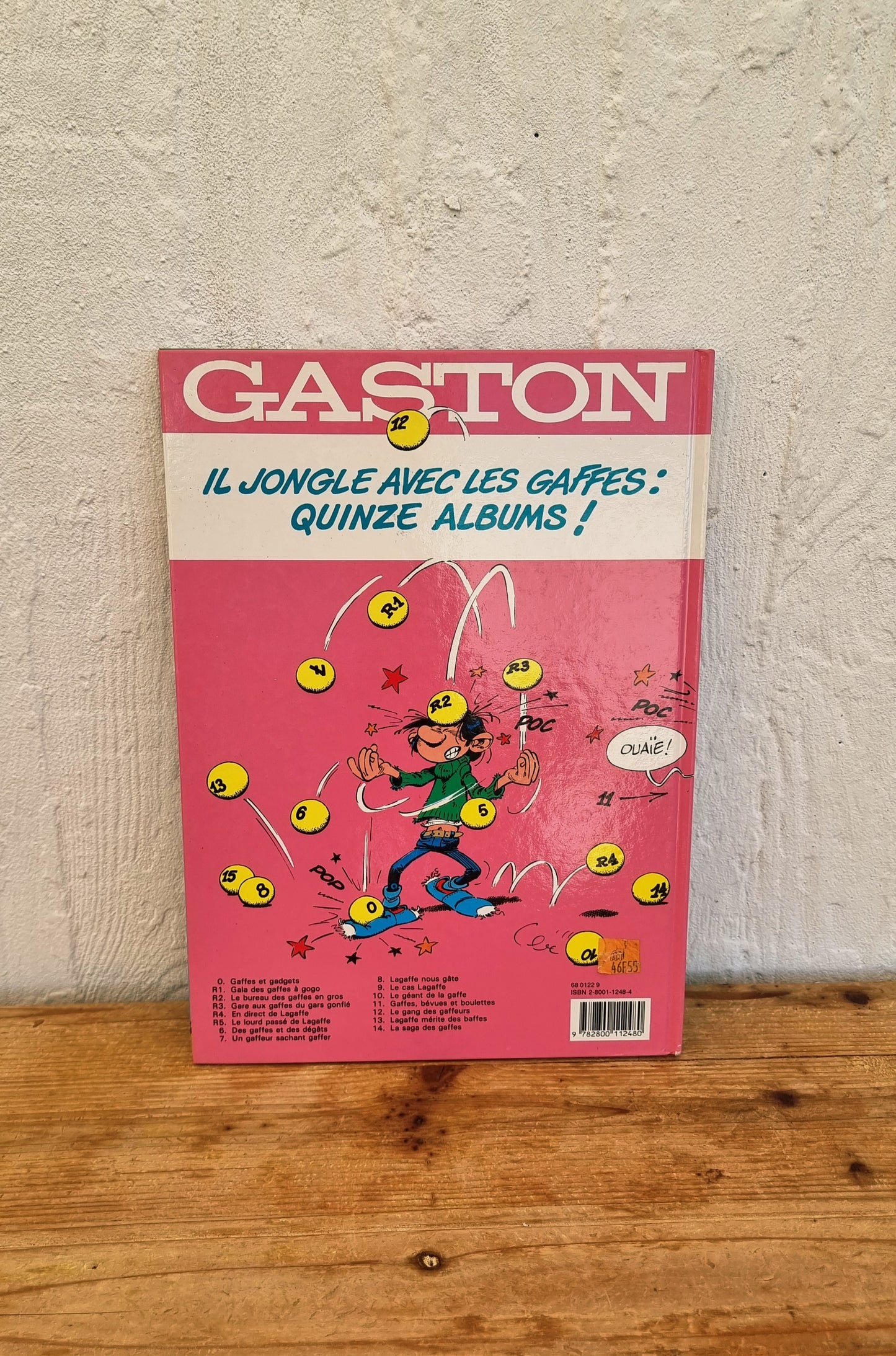 BD vintage Gaston Lagaffe tome 0 Gaffes et Gadgets Franquin Dupuis