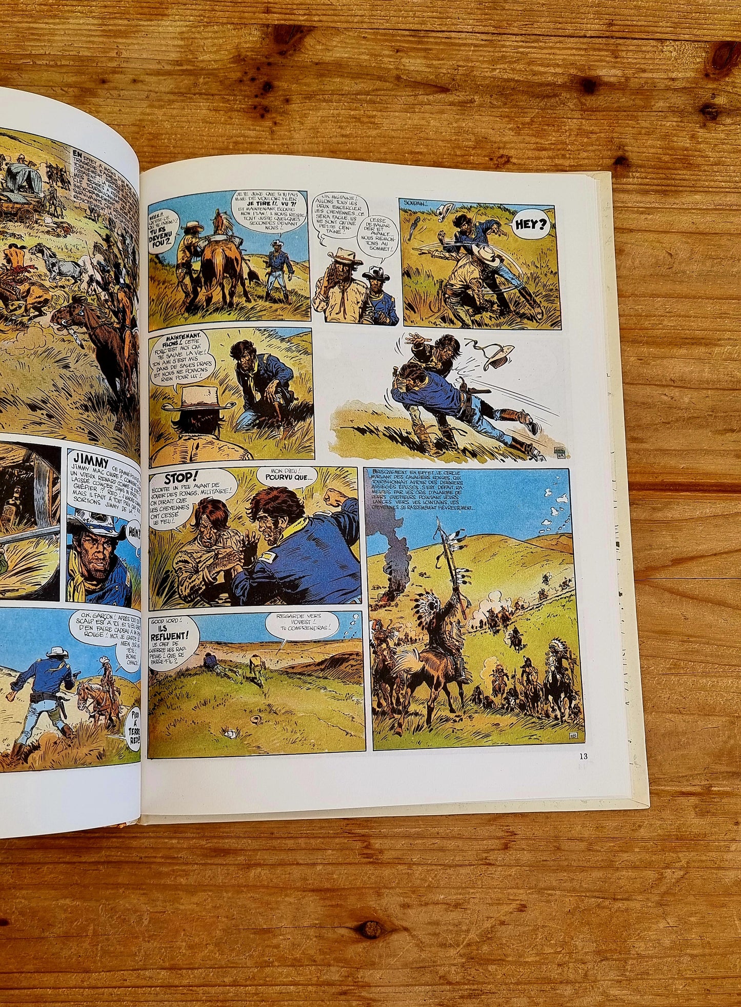 Bande dessinée Blueberry Le Cheval de Fer Dargaud 1986
