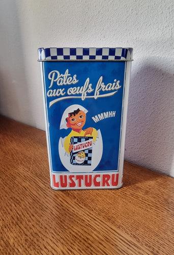 Boîte bleu Lustucru les kitscheries