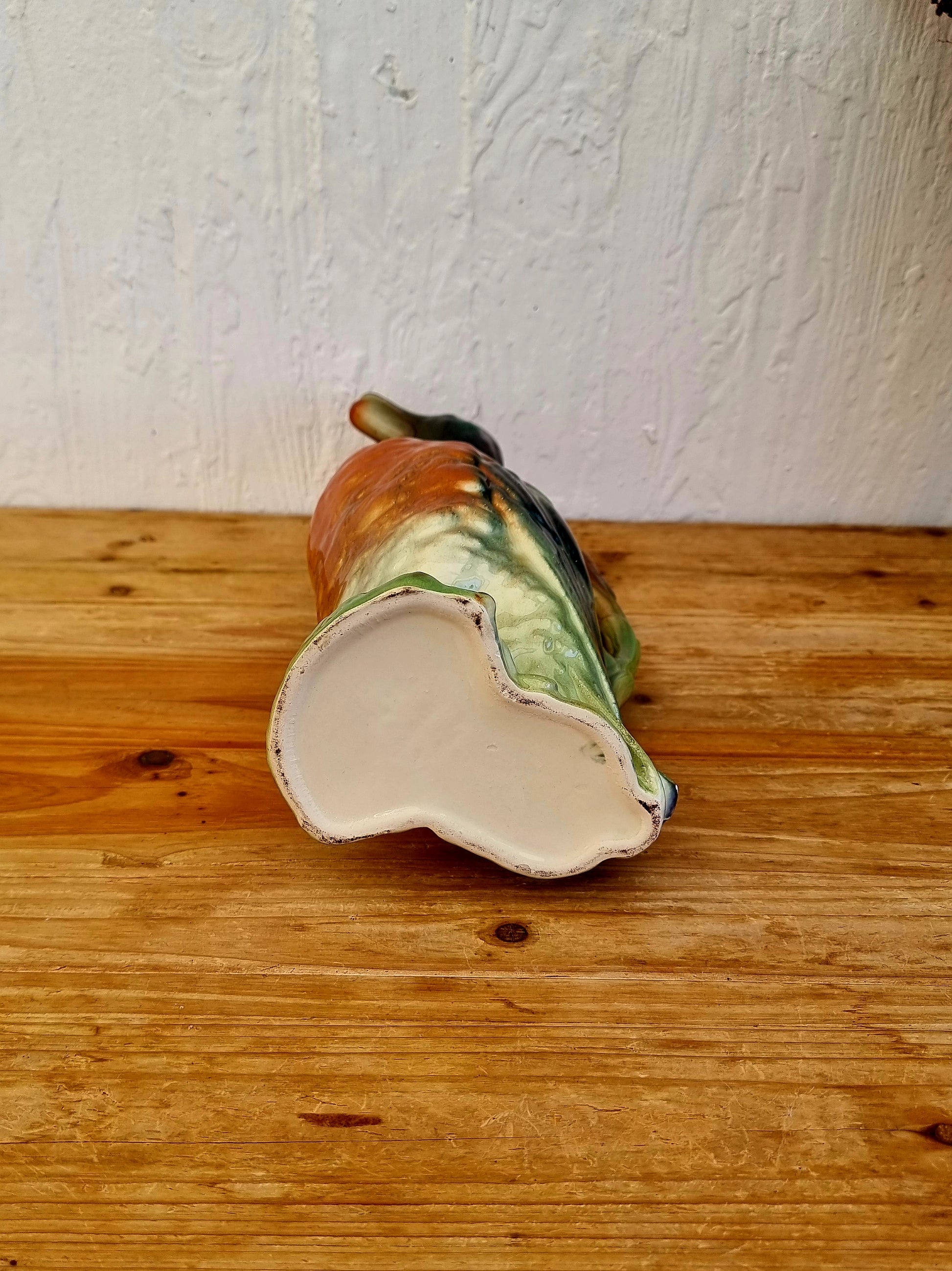 Pichet canard barbotine Saint Clément les kitscheries brocante en ligne