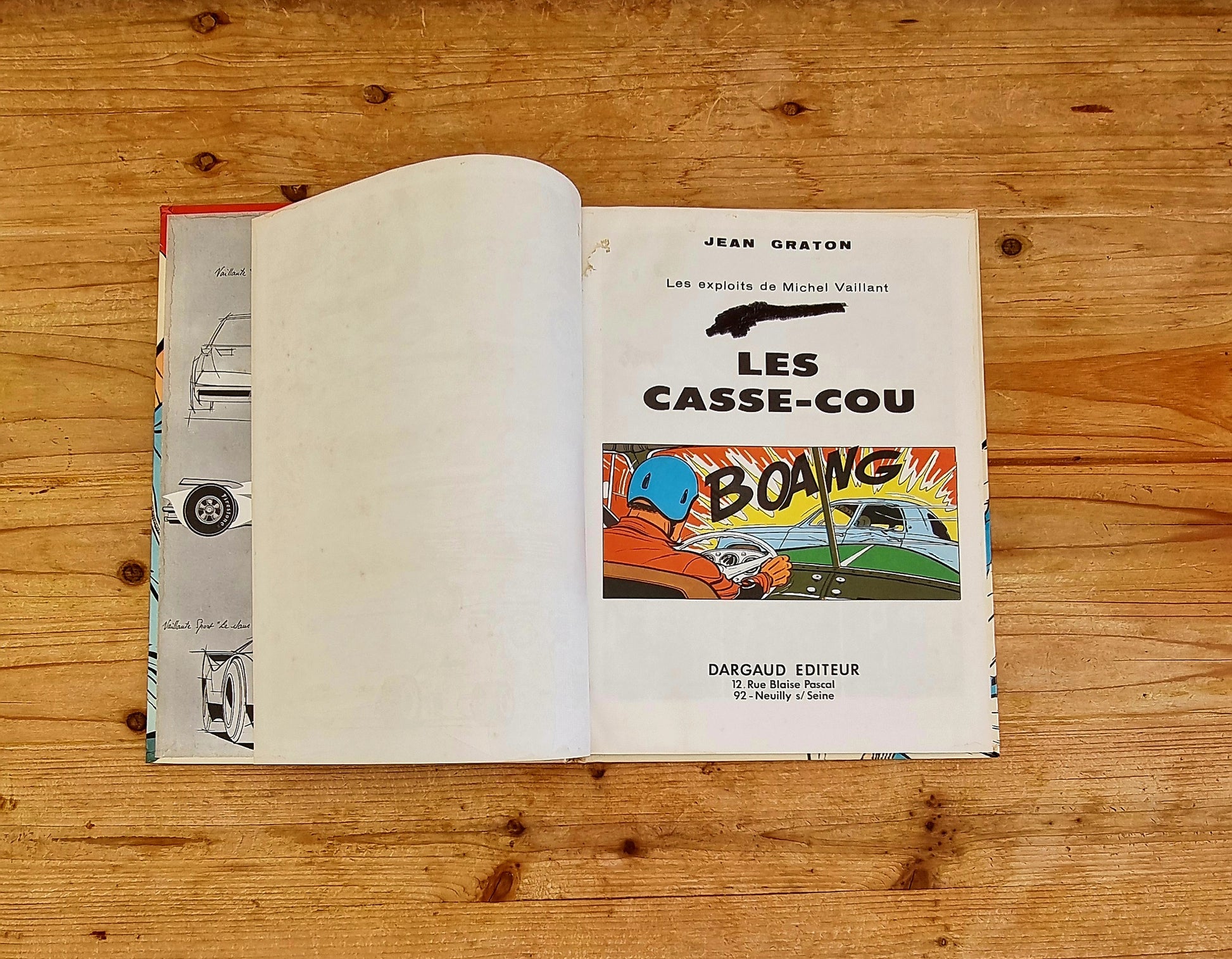 BD Michel Vaillant  Les casse-cou les kitscheries brocante en ligne