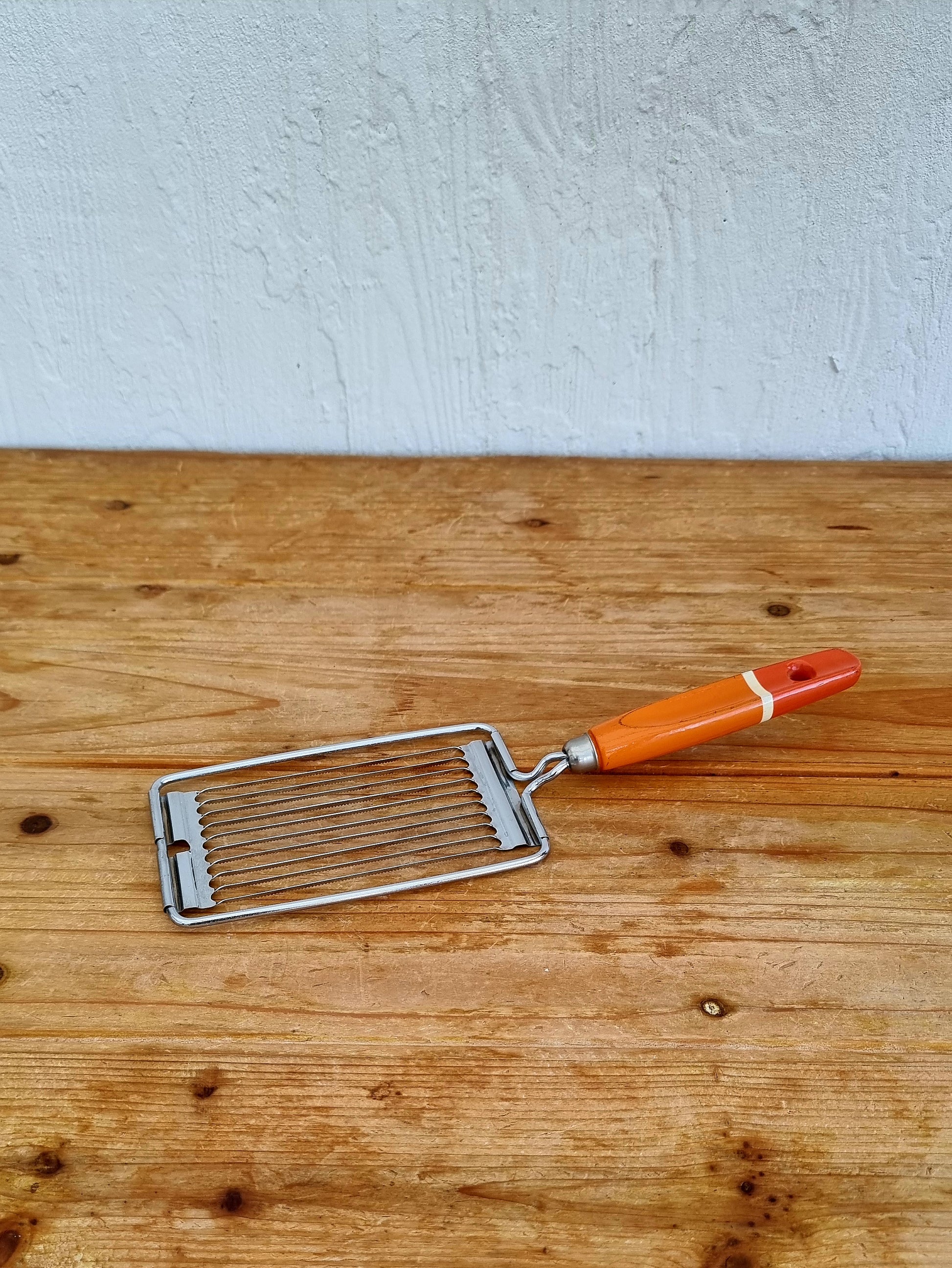 Coupe-tomates Prestige vintage manche orange