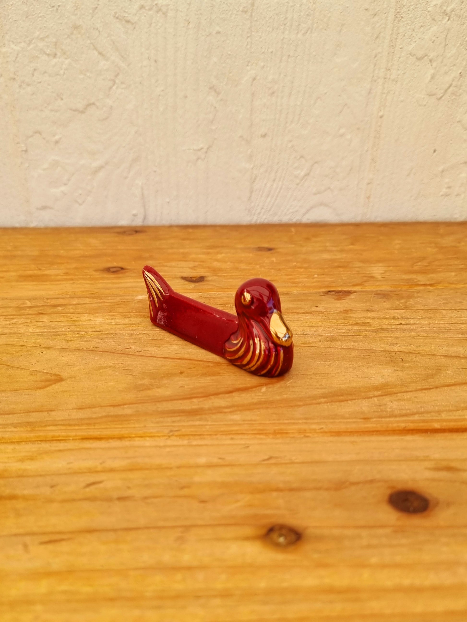 Ensemble pour la table des années 50 dessous plat porte couteaux céramique les kitscheries brocante en ligne