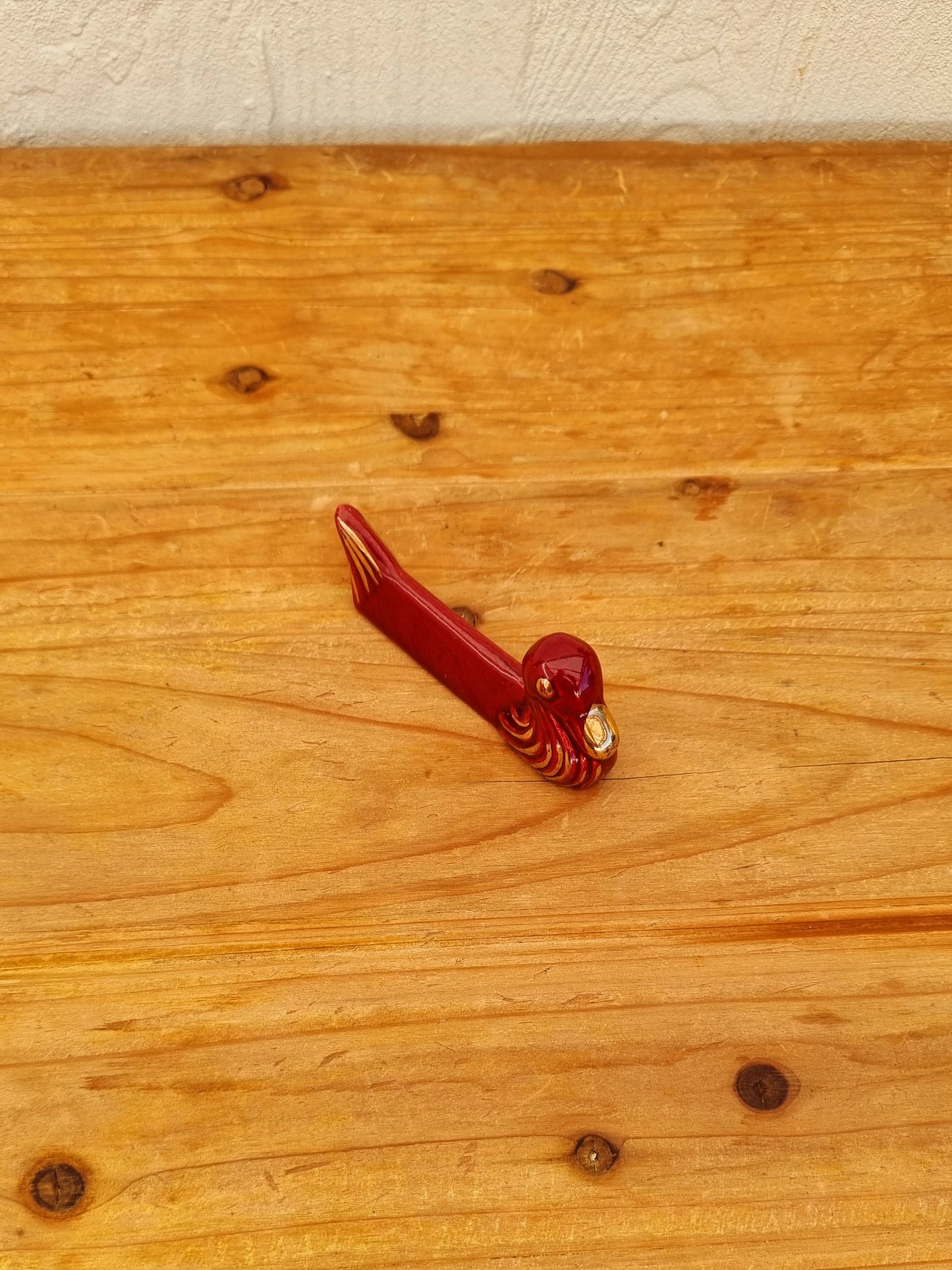 Ensemble pour la table des années 50 dessous plat porte couteaux céramique les kitscheries brocante en ligne