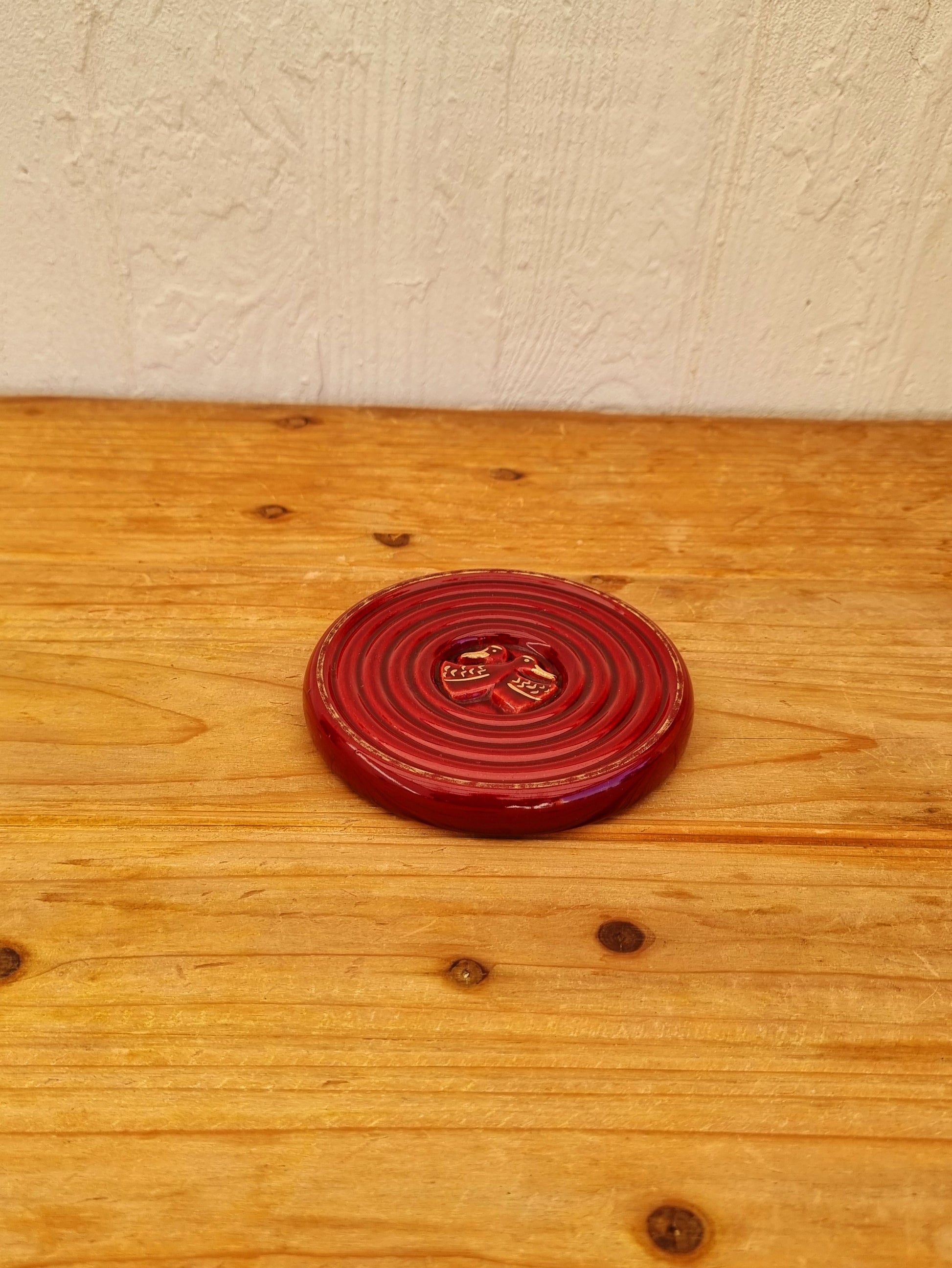 Ensemble pour la table des années 50 dessous plat porte couteaux céramique les kitscheries brocante en ligne