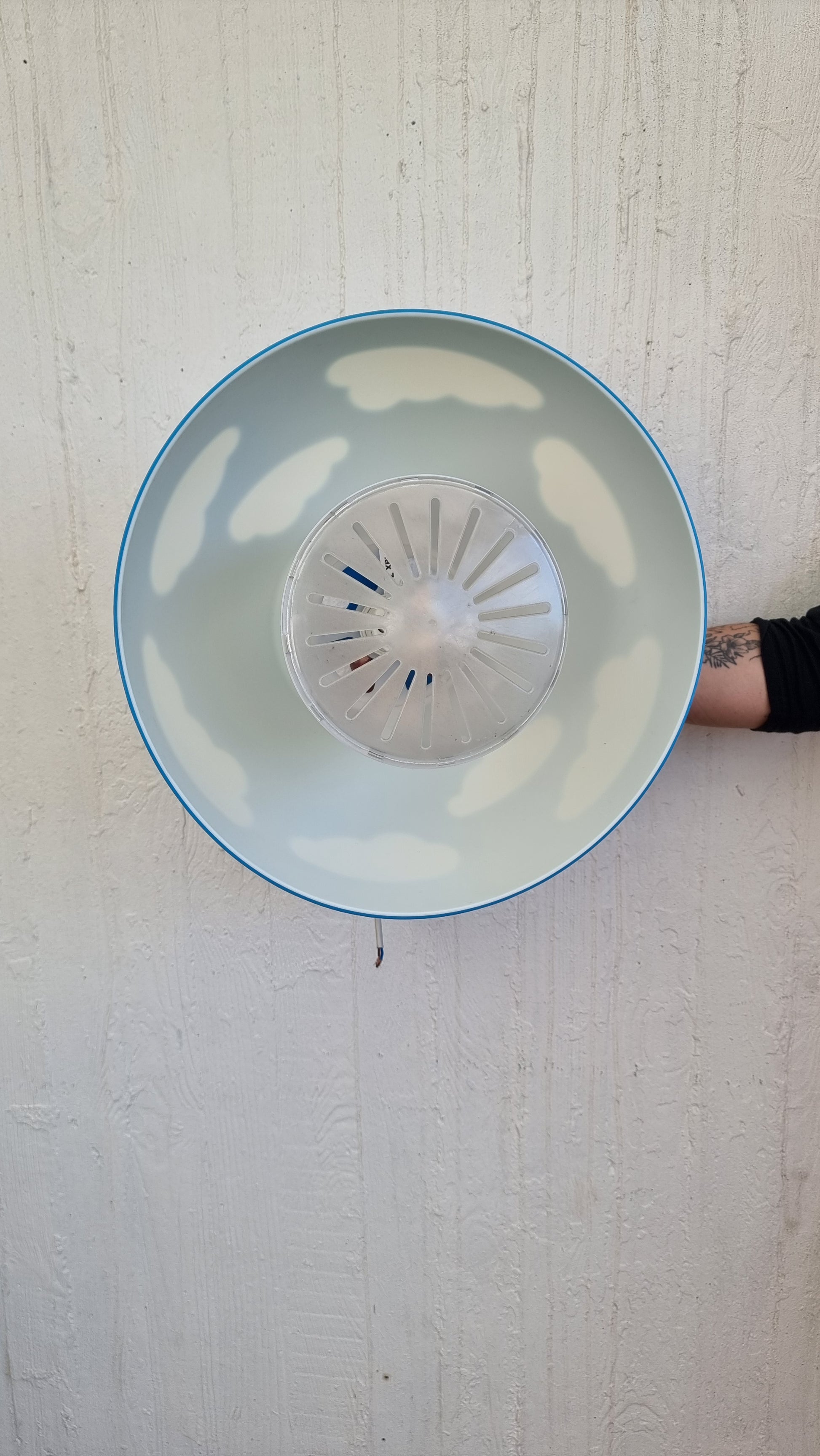 Suspension nuages bleu Ikea Skojig vintage les kitscheries brocante en ligne