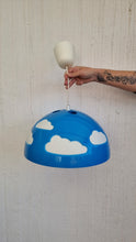 Charger l&#39;image dans la galerie, Suspension nuages bleu Ikea Skojig vintage les kitscheries brocante en ligne
