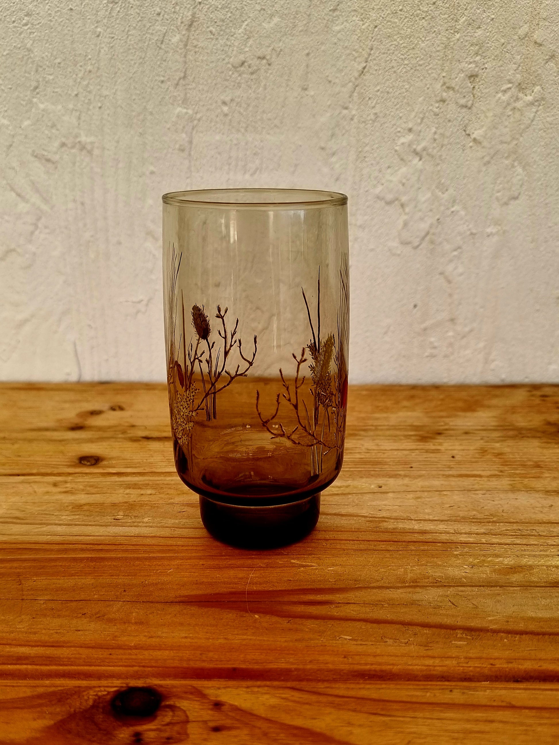 Lot de 4 verres à orangeade Arcopal modèle Tivoli les kitscheries brocante en ligne