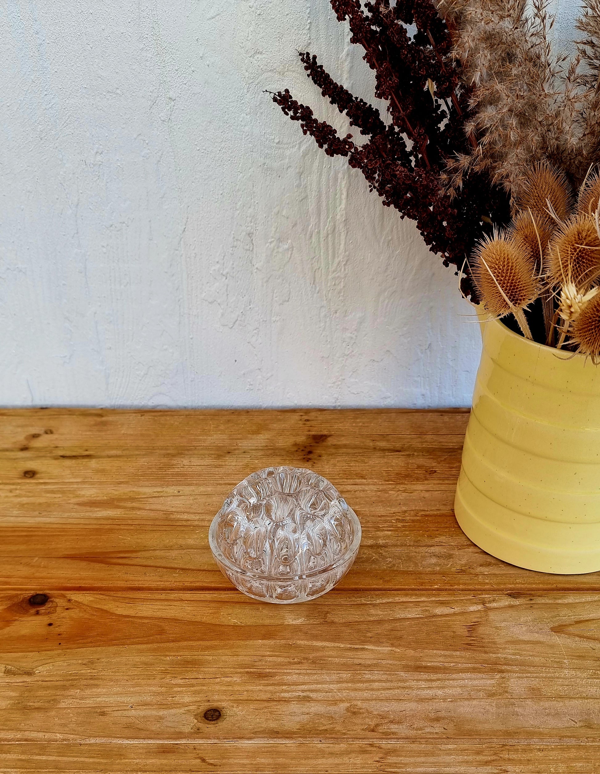 Pique fleurs en verre vintage les kitscheries brocante en ligne