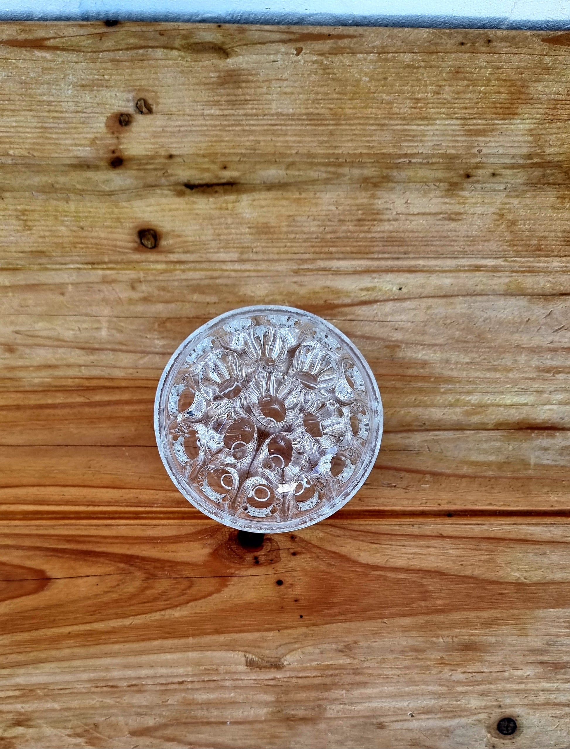 Pique fleurs en verre vintage les kitscheries brocante en ligne