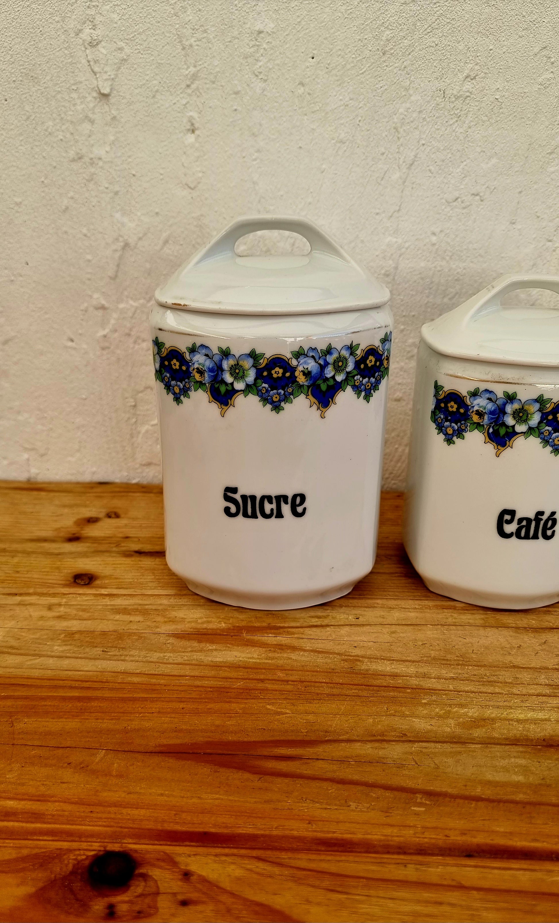 Lot de 4 pots à épices AICH vintage les kitscheries brocante en ligne
