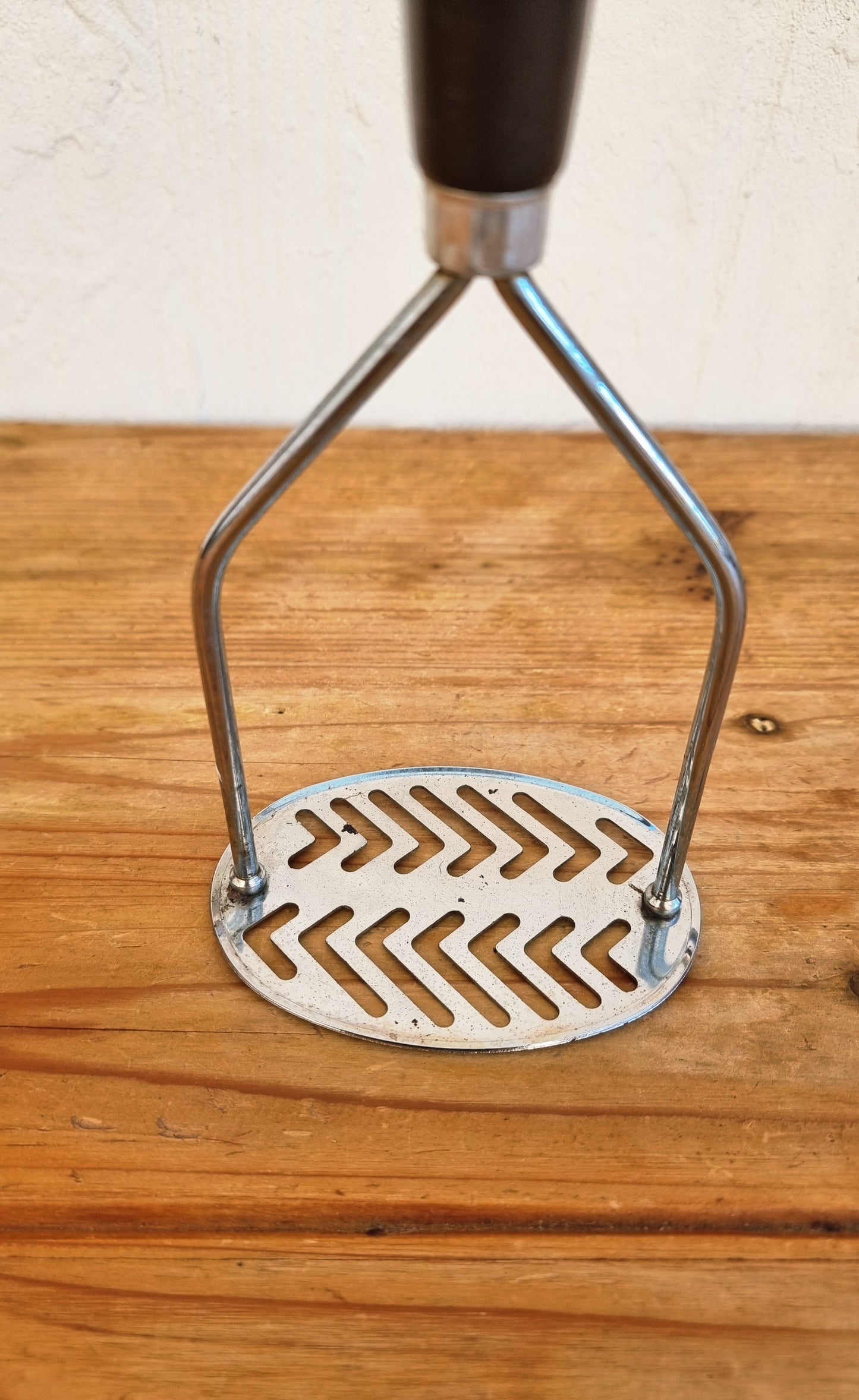 Presse-purée vintage en métal fabrication anglaise