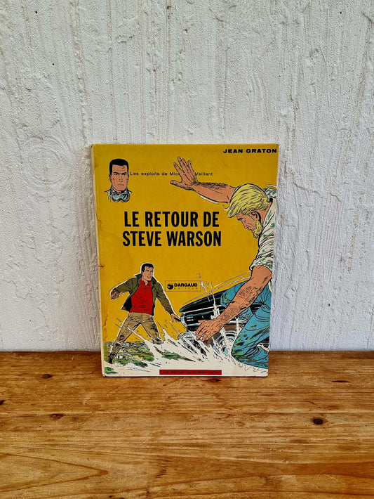 BD Michel Vaillant Le retour de Steve Warson dargeaud les kitscheries brocante en ligne