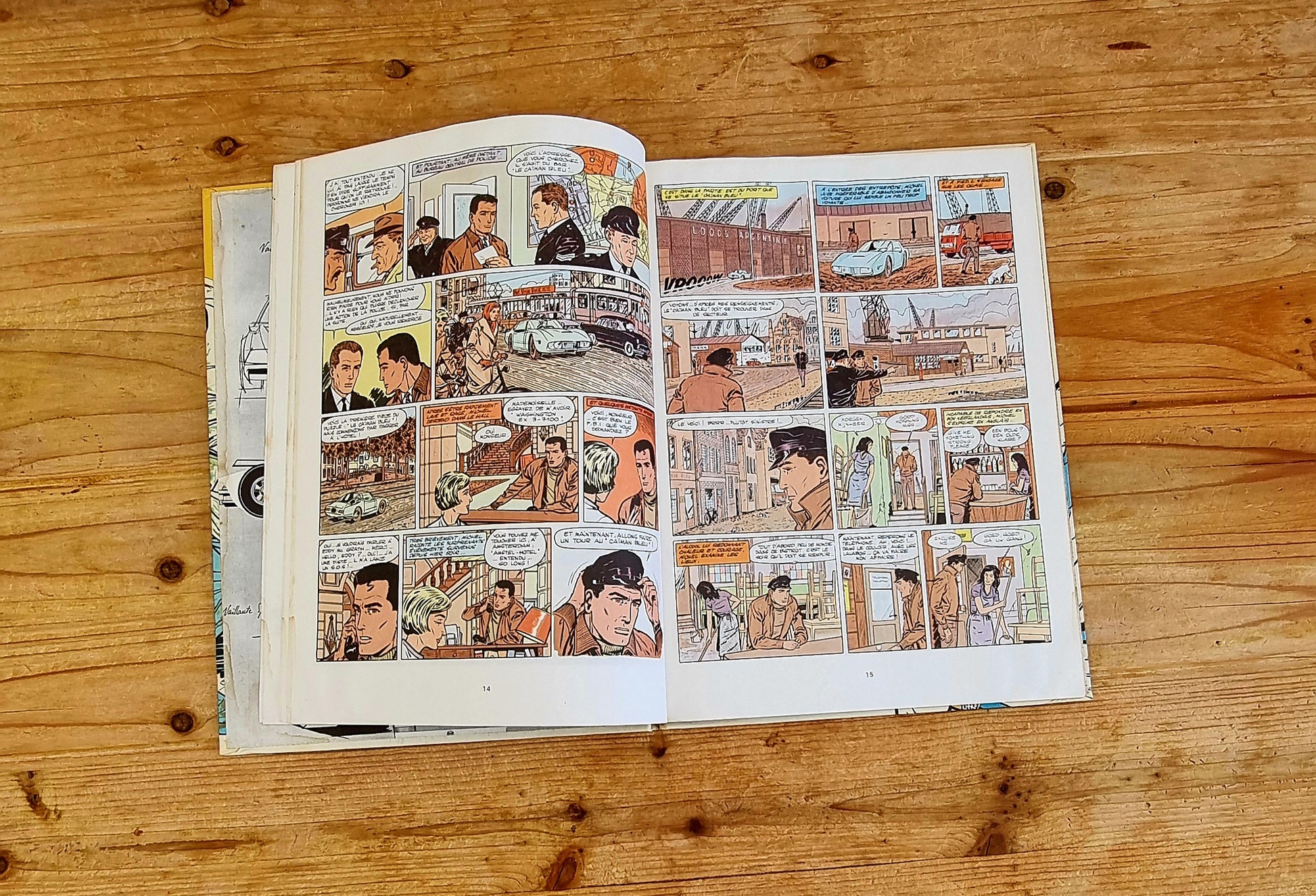 BD Michel Vaillant Le retour de Steve Warson dargeaud les kitscheries brocante en ligne