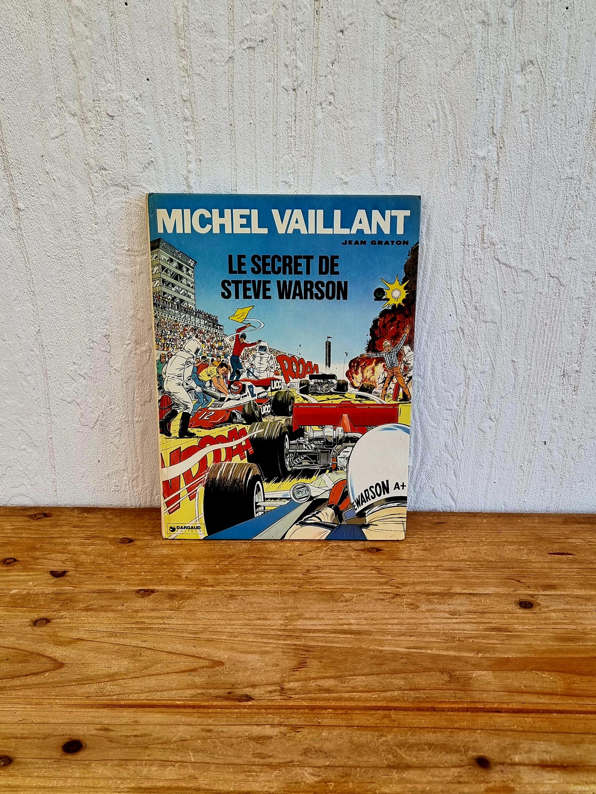 BD Michel Vaillant  Le secret de Steve Warson les kitscheries brocante  en ligne dargaud