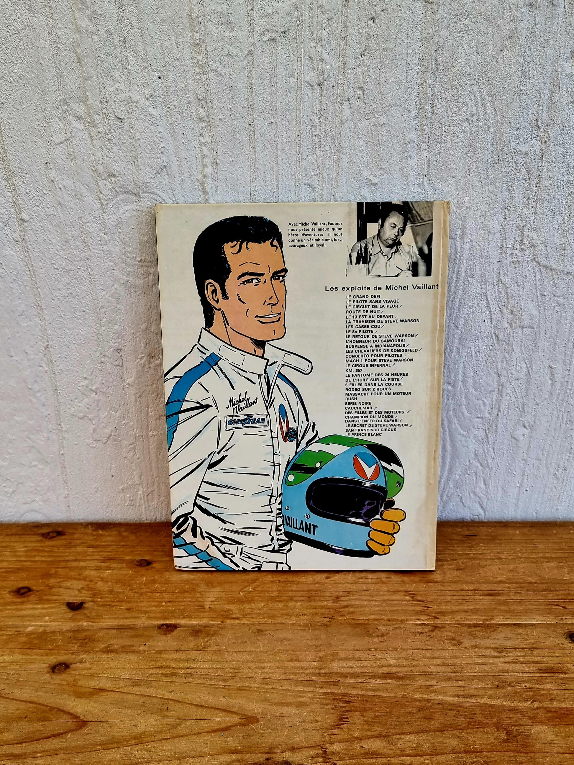 BD Michel Vaillant  Le secret de Steve Warson les kitscheries brocante  en ligne dargaud