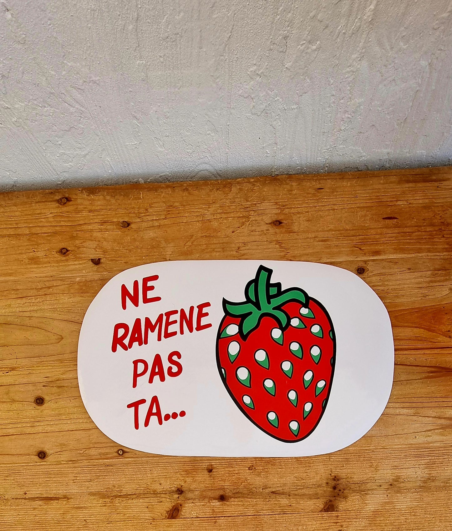 Lot de 5 sets de table plastique vintage années 70 dimensions 45x28.5 cm