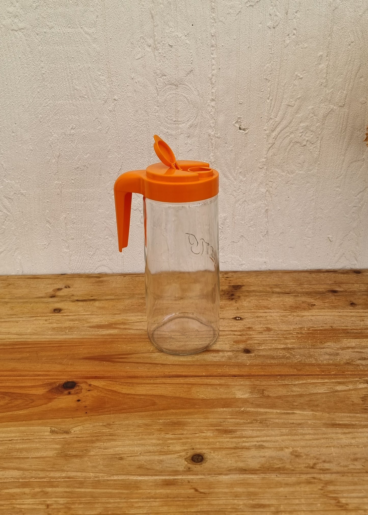 Pichet Tang vintage orange les kitscheries brocante en ligne