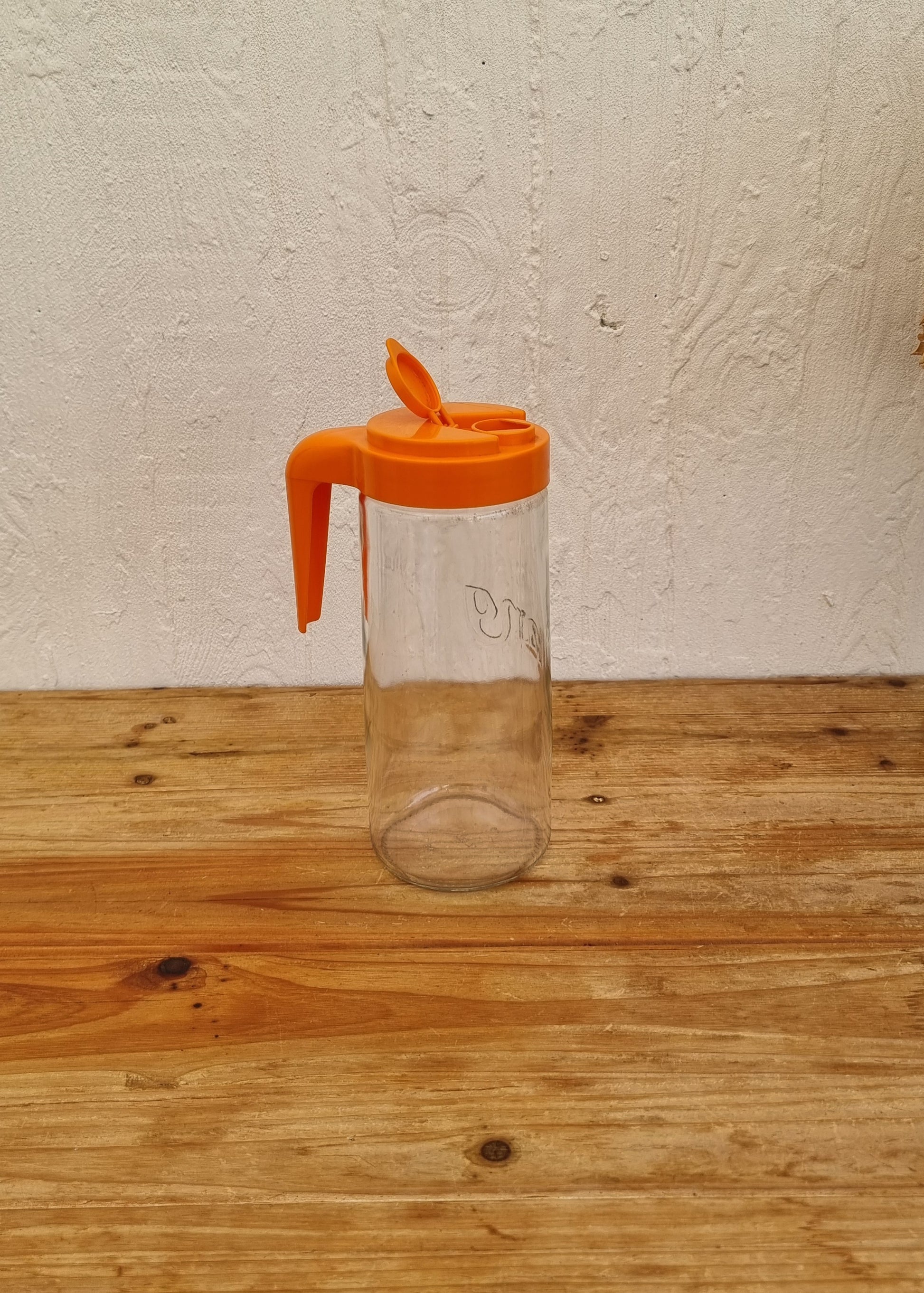 Pichet Tang vintage orange les kitscheries brocante en ligne