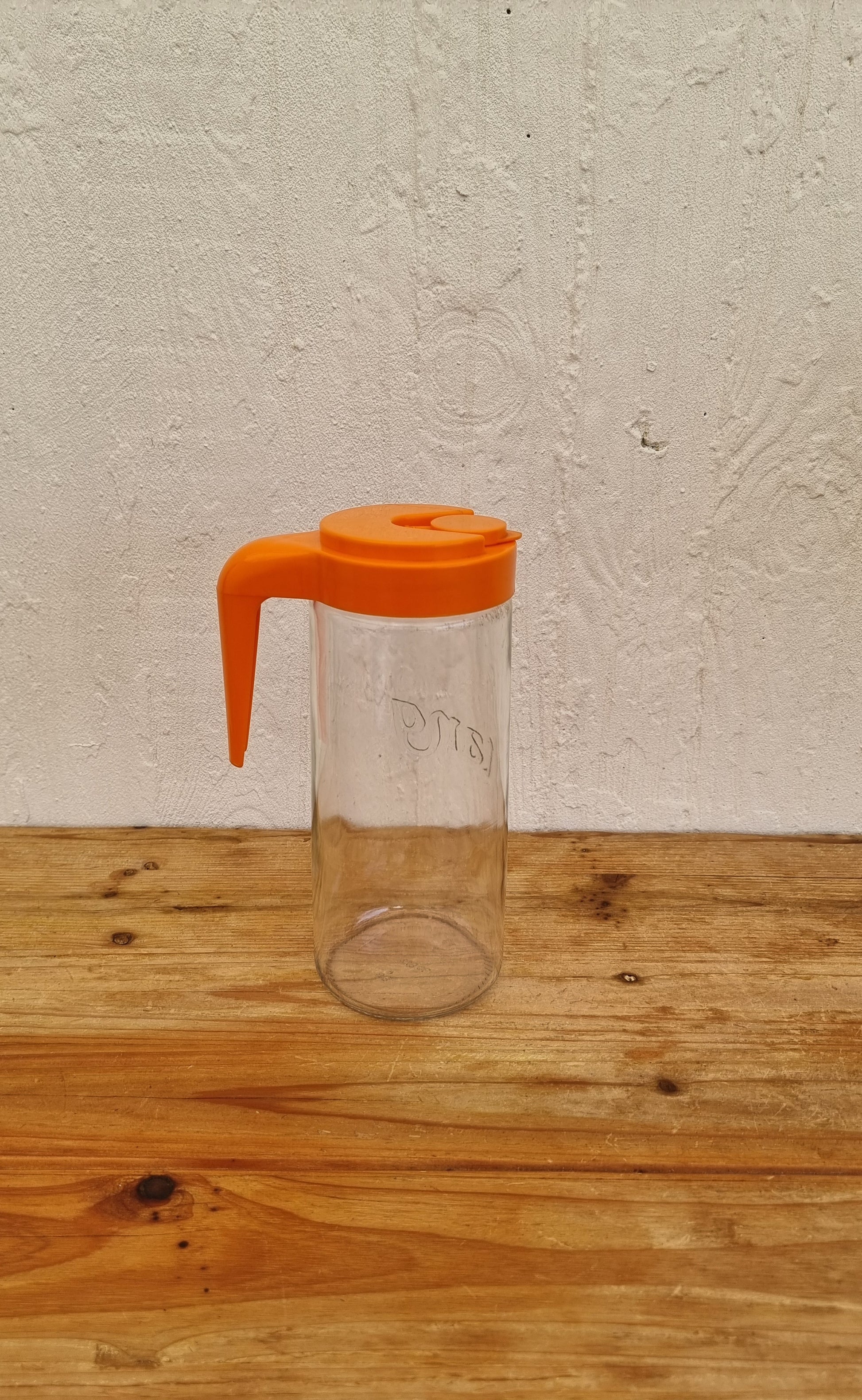 Pichet Tang vintage orange les kitscheries brocante en ligne