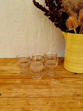 Charger l&#39;image dans la galerie, Lot de 5 verres granité vintage les kitscheries brocante en ligne
