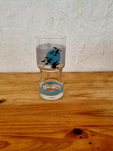 Charger l&#39;image dans la galerie, Lot de 6 verres à orangeade motif oiseaux vintage les kitscheries brocante en ligne
