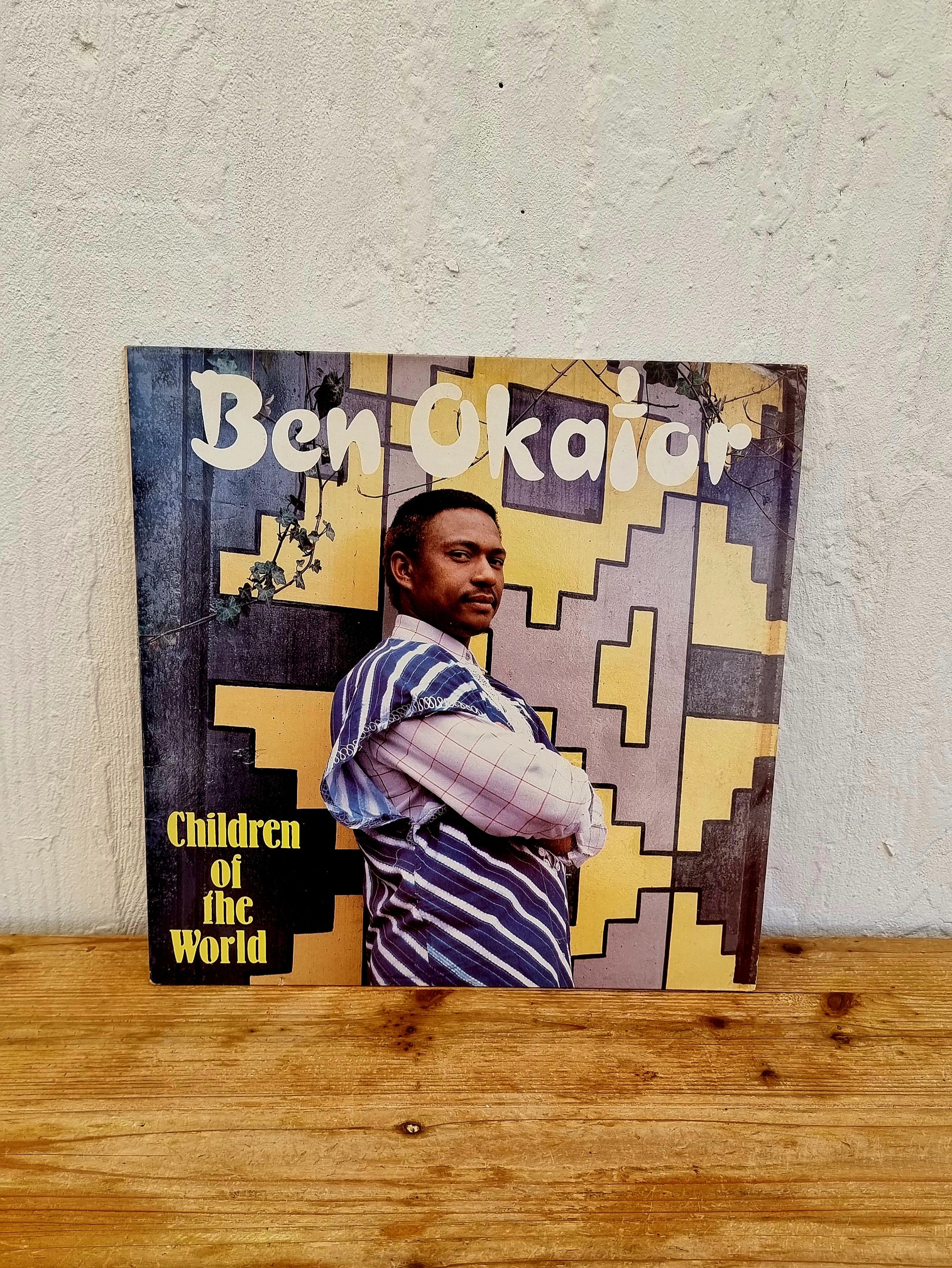 Vinyle 33 tours Ben Okafor Children of the World 1985 pochette et disque