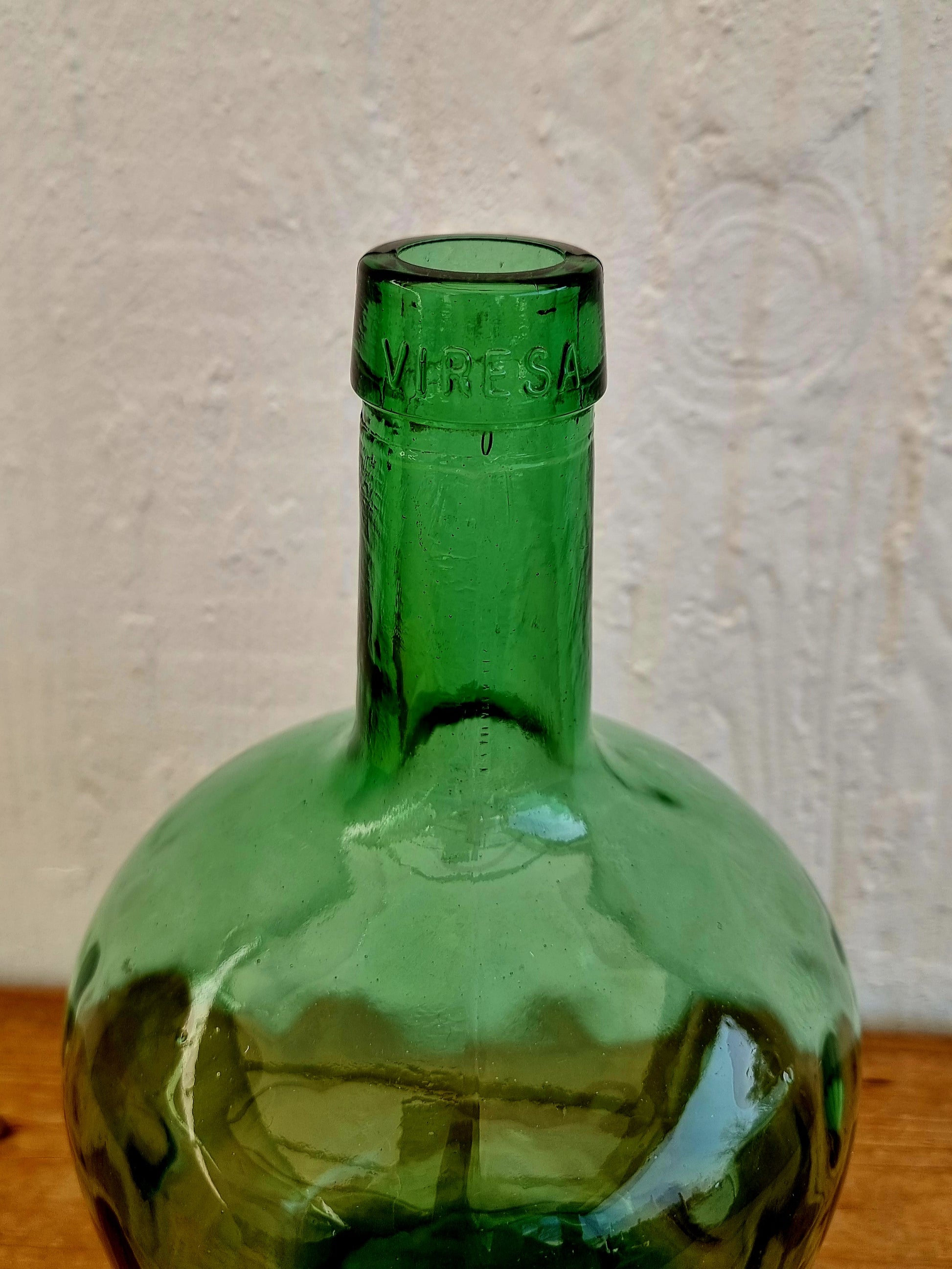 Dame jeanne Viresa en verre les kitscheries brocante en ligne