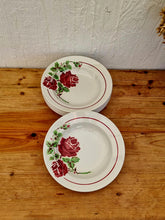 Charger l&#39;image dans la galerie, Lot de 7 assiettes creuses K&amp;G Lunéville modèle Yvonne les kitscheries brocante en ligne
