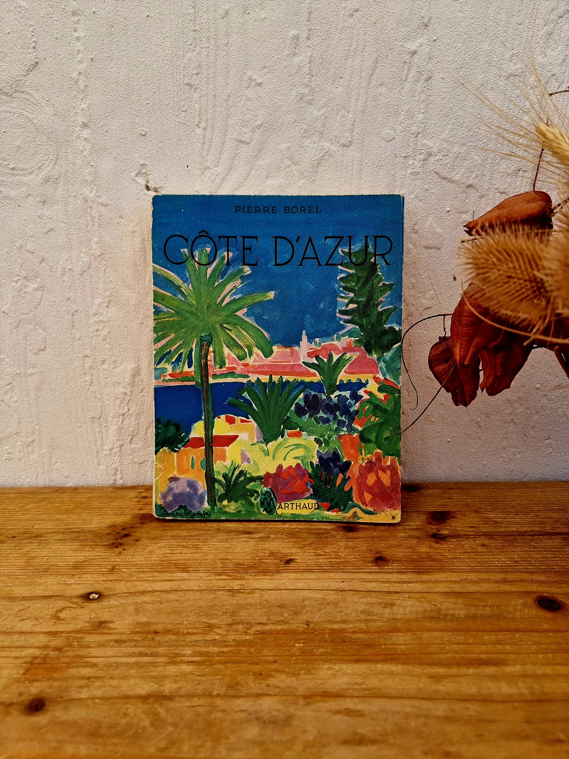 Livre " Côte d'Azur " de Pierre Borel les kitscheries