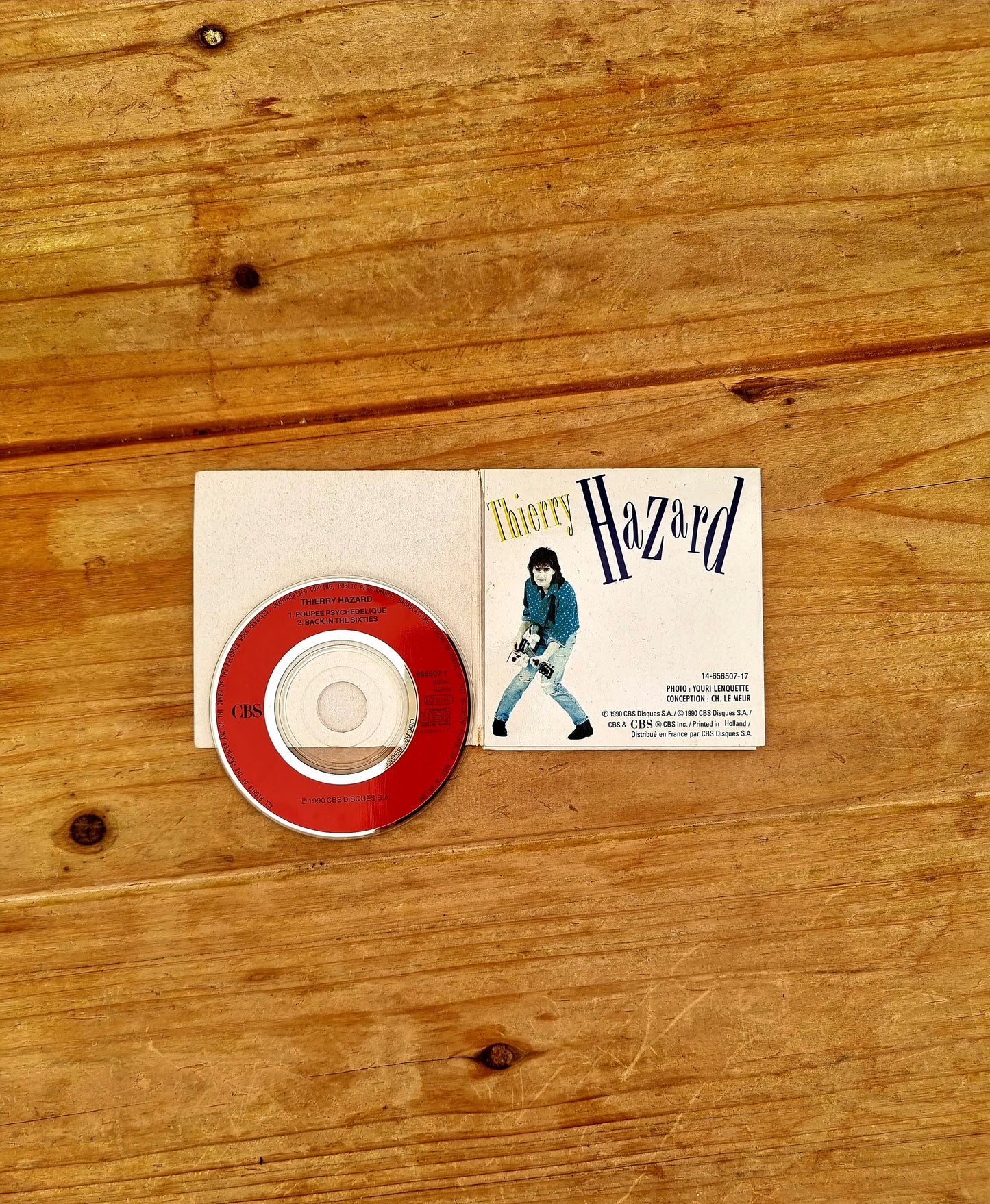 Mini CD Thierry Hazard poupée psychédélique