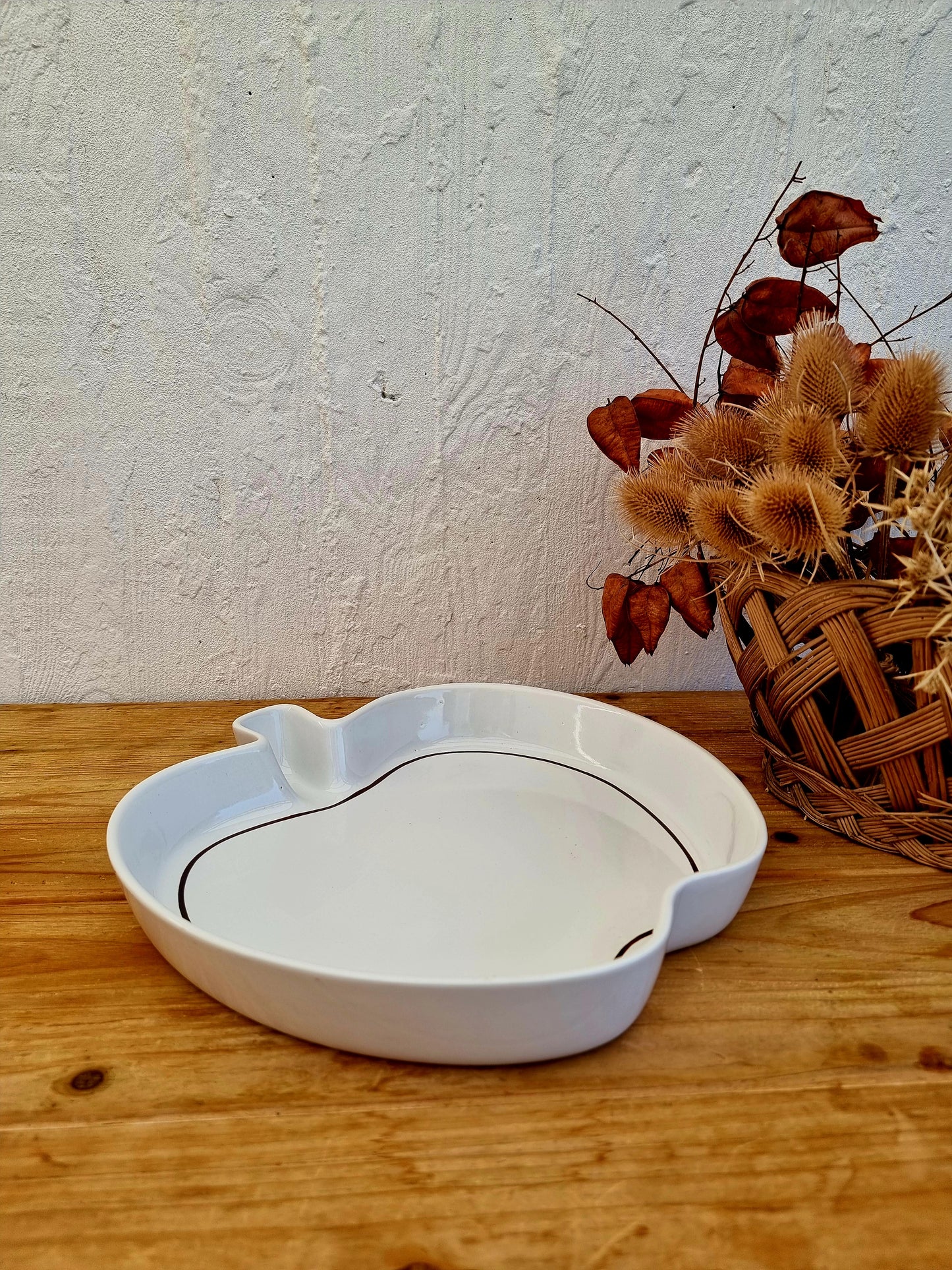 Plat Revol vintage Les Kitscheries
