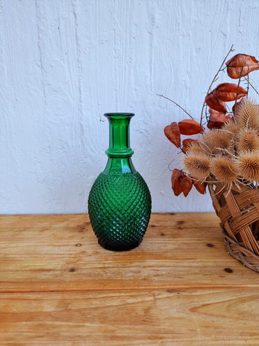 Vase en verre vintage les kitscheries